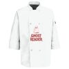 Button Chef Coat with Thermometer Pocket Thumbnail
