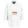 Button Chef Coat with Thermometer Pocket Thumbnail