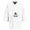 Button Chef Coat with Thermometer Pocket Thumbnail
