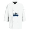 Button Chef Coat with Thermometer Pocket Thumbnail