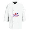 Button Chef Coat with Thermometer Pocket Thumbnail