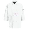 Button Chef Coat with Thermometer Pocket Thumbnail