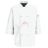 Button Chef Coat with Thermometer Pocket Thumbnail