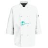 Button Chef Coat with Thermometer Pocket Thumbnail
