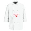 Button Chef Coat with Thermometer Pocket Thumbnail