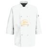 Button Chef Coat with Thermometer Pocket Thumbnail