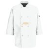 Button Chef Coat with Thermometer Pocket Thumbnail