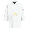 Button Chef Coat with Thermometer Pocket Thumbnail