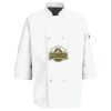 Button Chef Coat with Thermometer Pocket Thumbnail