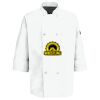 Button Chef Coat with Thermometer Pocket Thumbnail
