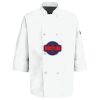 Button Chef Coat with Thermometer Pocket Thumbnail