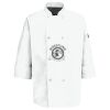 Button Chef Coat with Thermometer Pocket Thumbnail