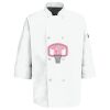 Button Chef Coat with Thermometer Pocket Thumbnail