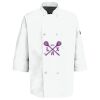 Button Chef Coat with Thermometer Pocket Thumbnail