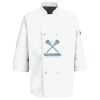 Button Chef Coat with Thermometer Pocket Thumbnail