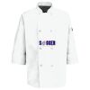 Button Chef Coat with Thermometer Pocket Thumbnail