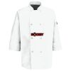Button Chef Coat with Thermometer Pocket Thumbnail