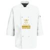 Button Chef Coat with Thermometer Pocket Thumbnail