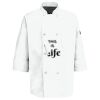 Button Chef Coat with Thermometer Pocket Thumbnail