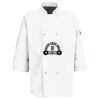 Button Chef Coat with Thermometer Pocket Thumbnail