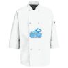 Button Chef Coat with Thermometer Pocket Thumbnail