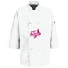 Button Chef Coat with Thermometer Pocket Thumbnail