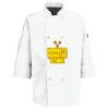 Button Chef Coat with Thermometer Pocket Thumbnail