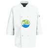 Button Chef Coat with Thermometer Pocket Thumbnail