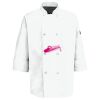 Button Chef Coat with Thermometer Pocket Thumbnail