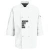 Button Chef Coat with Thermometer Pocket Thumbnail