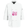 Button Chef Coat with Thermometer Pocket Thumbnail