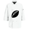 Button Chef Coat with Thermometer Pocket Thumbnail