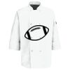 Button Chef Coat with Thermometer Pocket Thumbnail