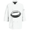 Button Chef Coat with Thermometer Pocket Thumbnail