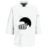 Button Chef Coat with Thermometer Pocket Thumbnail