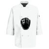 Button Chef Coat with Thermometer Pocket Thumbnail