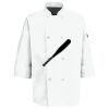 Button Chef Coat with Thermometer Pocket Thumbnail