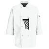Button Chef Coat with Thermometer Pocket Thumbnail