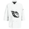 Button Chef Coat with Thermometer Pocket Thumbnail