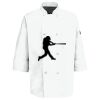 Button Chef Coat with Thermometer Pocket Thumbnail