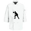 Button Chef Coat with Thermometer Pocket Thumbnail