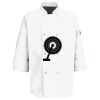 Button Chef Coat with Thermometer Pocket Thumbnail