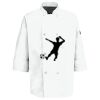 Button Chef Coat with Thermometer Pocket Thumbnail