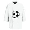 Button Chef Coat with Thermometer Pocket Thumbnail