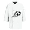 Button Chef Coat with Thermometer Pocket Thumbnail