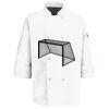 Button Chef Coat with Thermometer Pocket Thumbnail