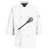 Button Chef Coat with Thermometer Pocket Thumbnail