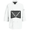Button Chef Coat with Thermometer Pocket Thumbnail
