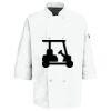 Button Chef Coat with Thermometer Pocket Thumbnail