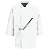 Button Chef Coat with Thermometer Pocket Thumbnail